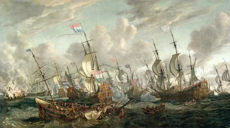 De fire dagers kamp, 1-4 juni 1666